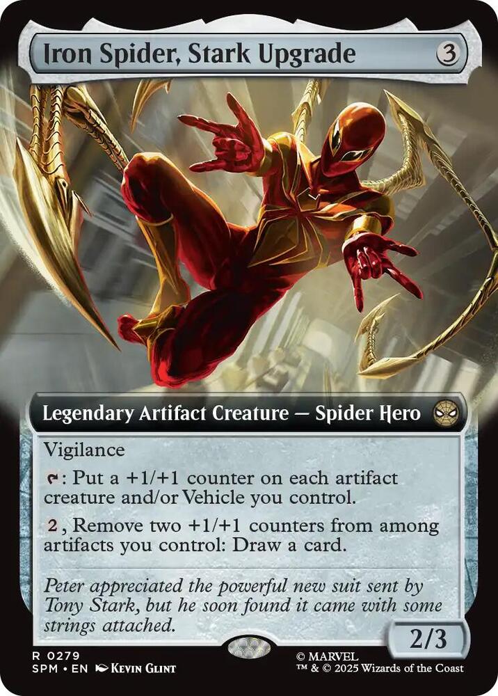 Iron Spider, Stark Upgrade (Extended Art) (279) [Marvel's Spider-Man]