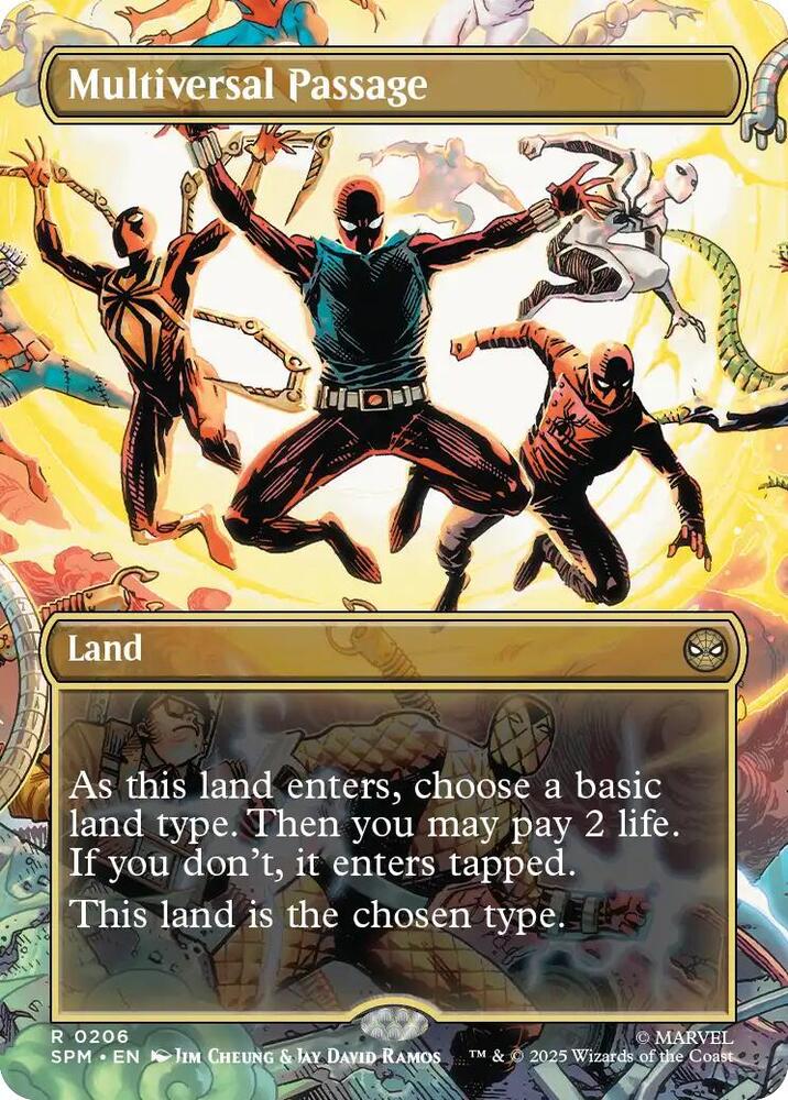 Multiversal Passage (Borderless) (206) [Marvel's Spider-Man]
