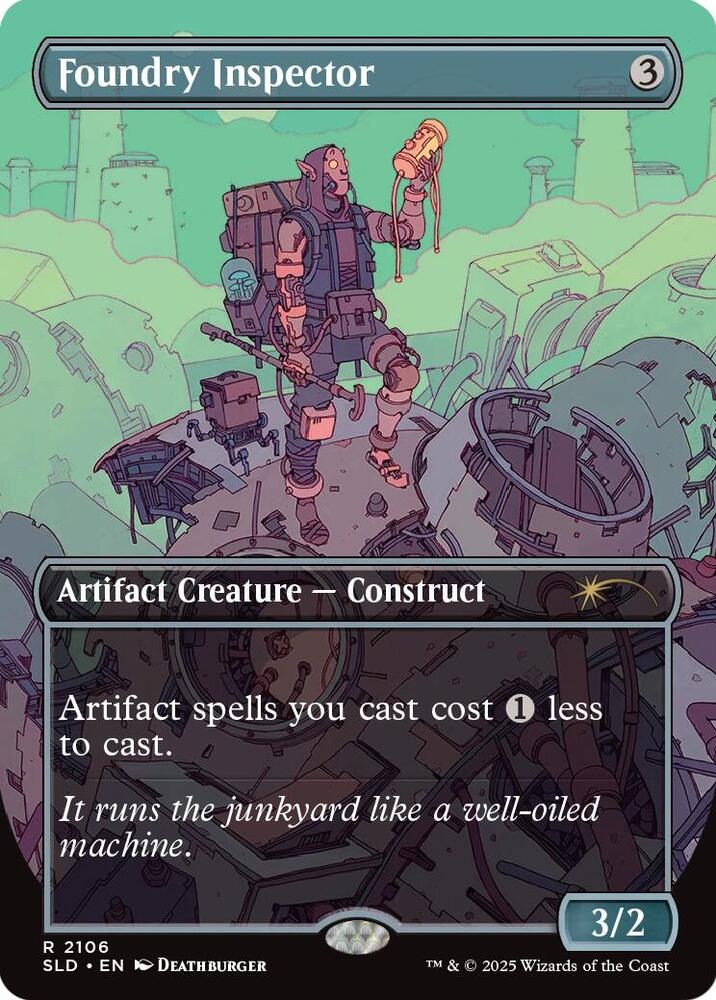 Foundry Inspector (2106) [Secret Lair Drop]
