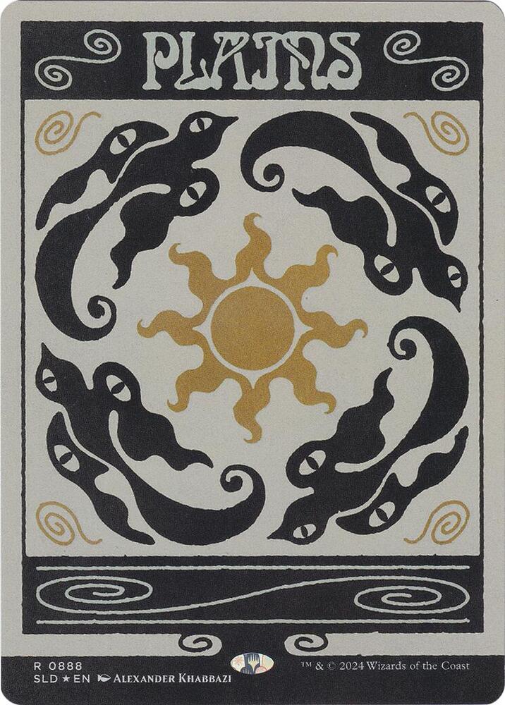 Plains (0888) (Rainbow Foil) [Secret Lair Drop]