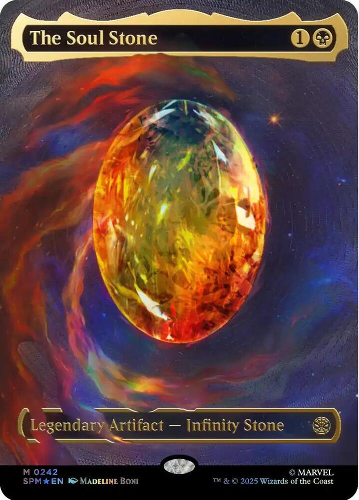 The Soul Stone (Cosmic Foil) (242) [Marvel's Spider-Man]