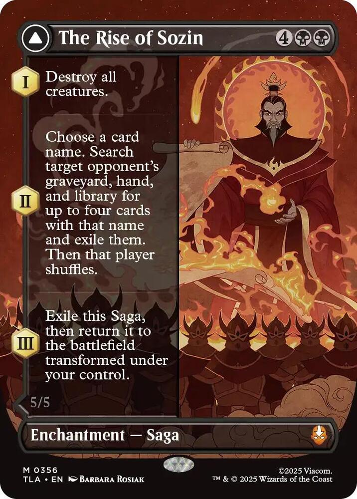 The Rise of Sozin (Borderless) (356) [Avatar: The Last Airbender]