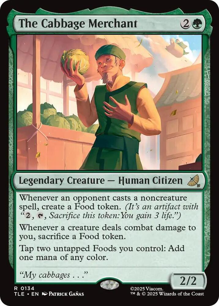 The Cabbage Merchant (134) [Avatar: The Last Airbender: Eternal-Legal]