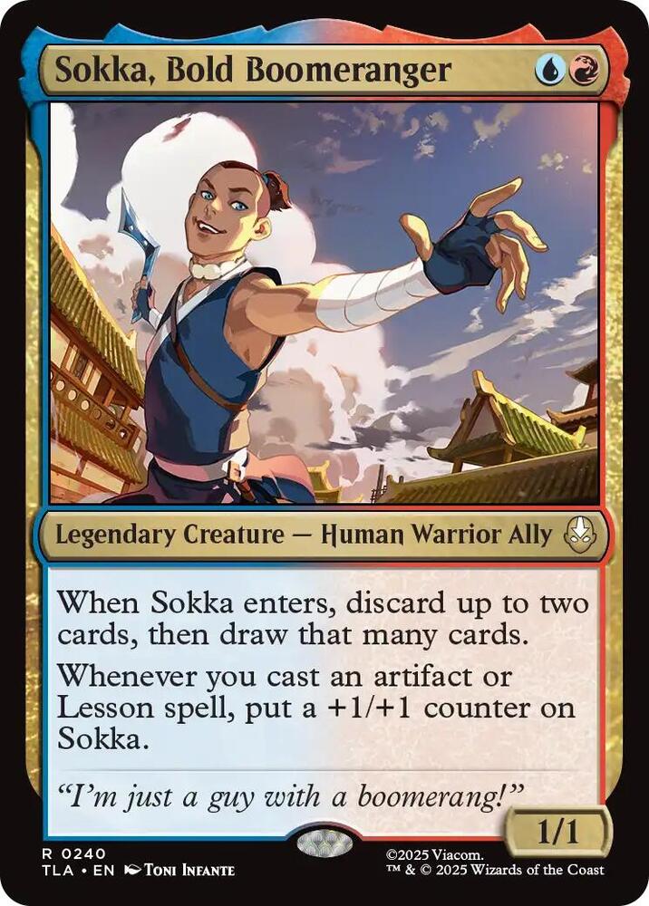 Sokka, Bold Boomeranger (240) [Avatar: The Last Airbender]