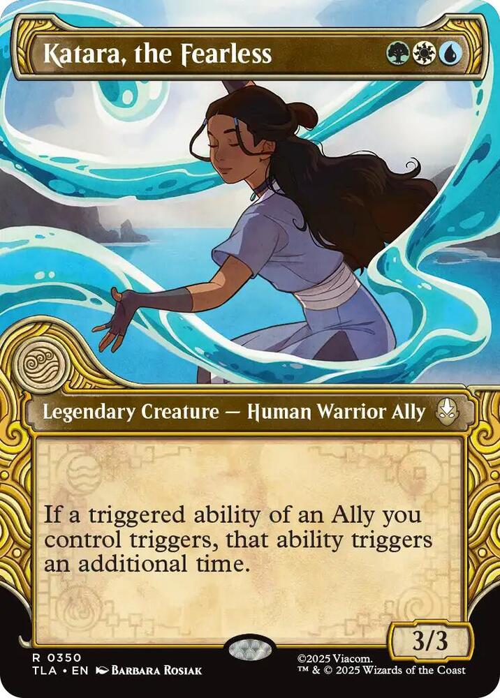 Katara, the Fearless (Showcase) (350) [Avatar: The Last Airbender]