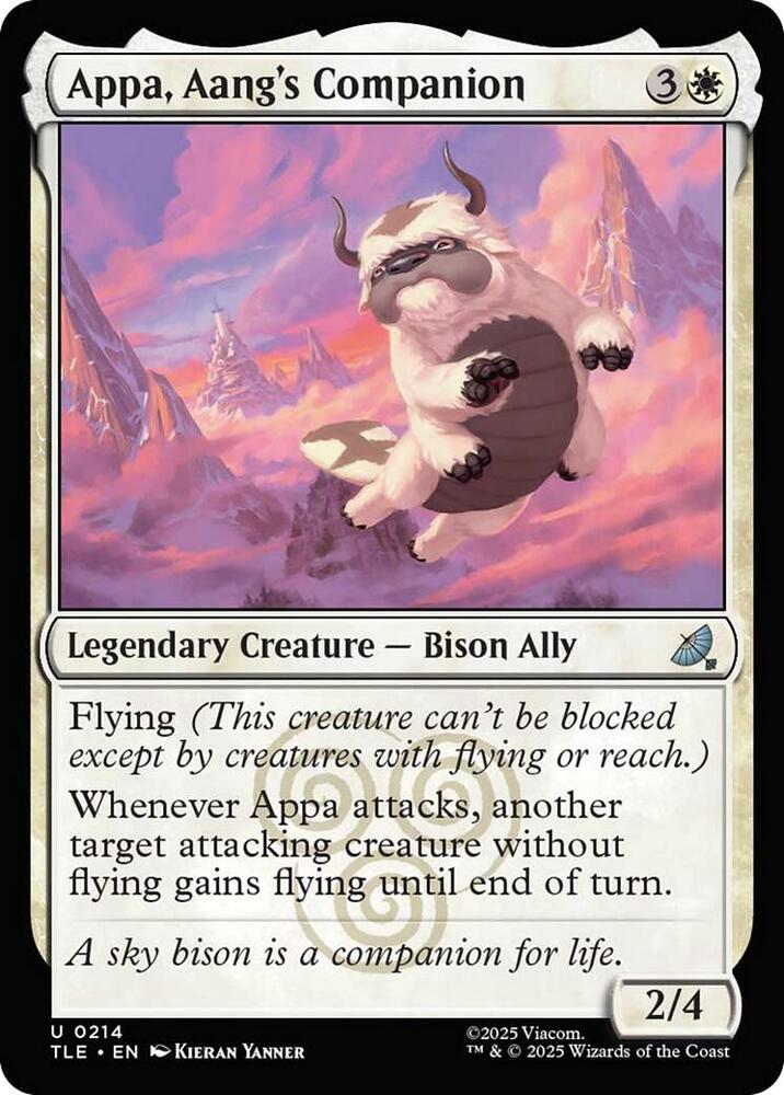 Appa, Aang's Companion (0214) [Avatar: The Last Airbender: Eternal-Legal]