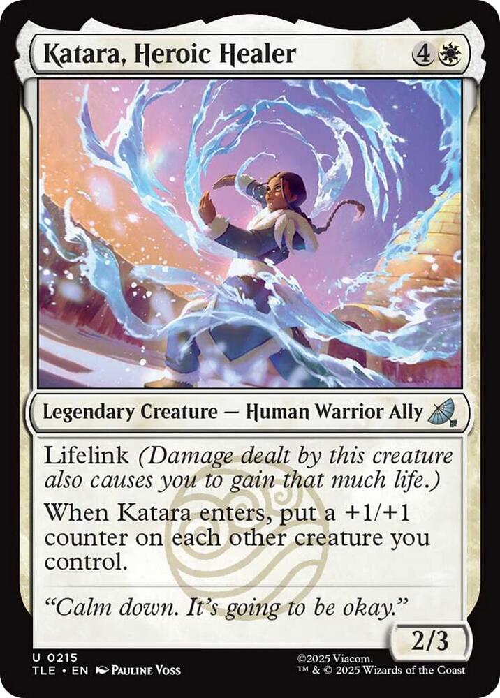 Katara, Heroic Healer (0215) [Avatar: The Last Airbender: Eternal-Legal]