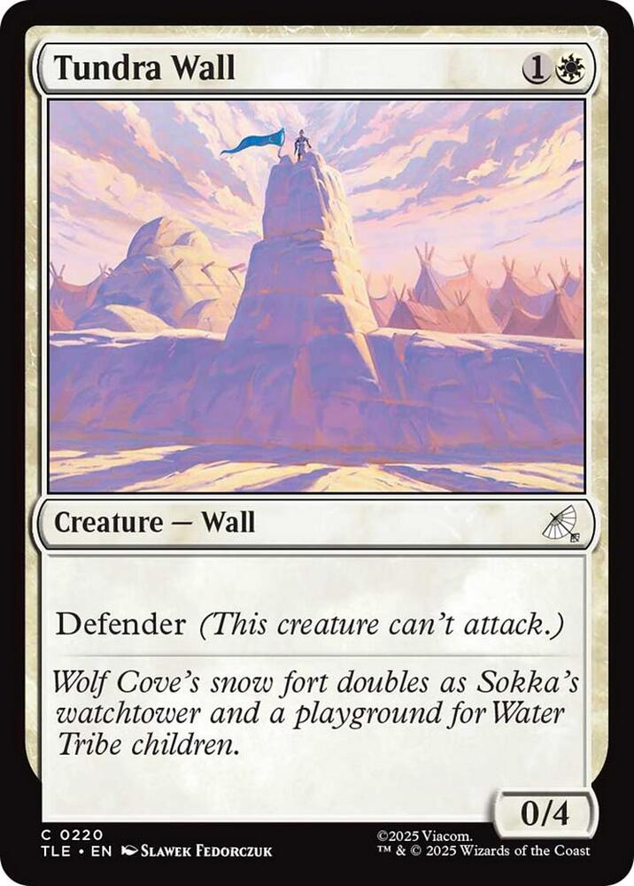 Tundra Wall (0220) [Avatar: The Last Airbender: Eternal-Legal]