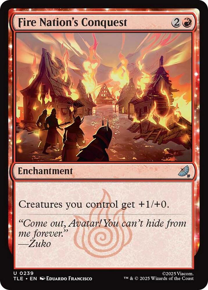 Fire Nation's Conquest (0239) [Avatar: The Last Airbender: Eternal-Legal]