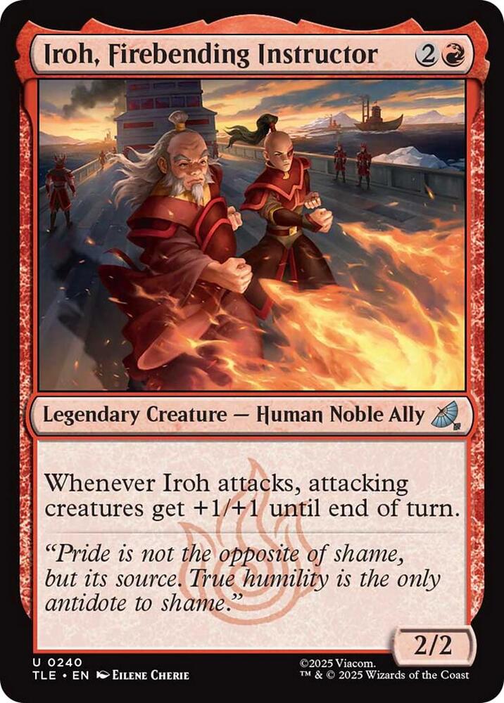 Iroh, Firebending Instructor (0240) [Avatar: The Last Airbender: Eternal-Legal]