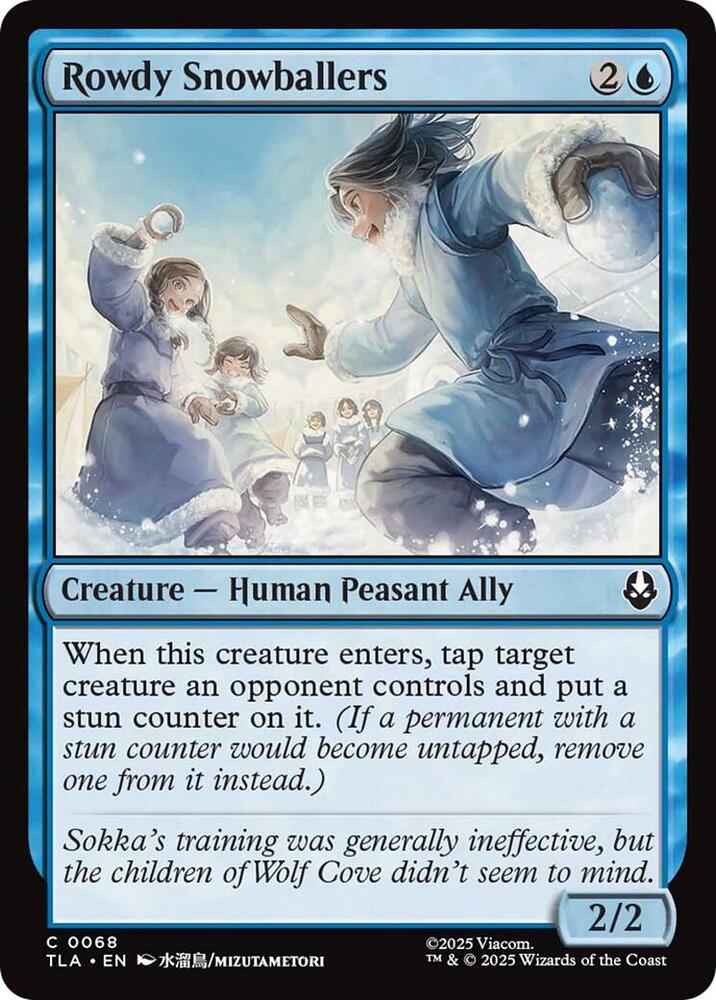 Rowdy Snowballers (68) [Avatar: The Last Airbender]