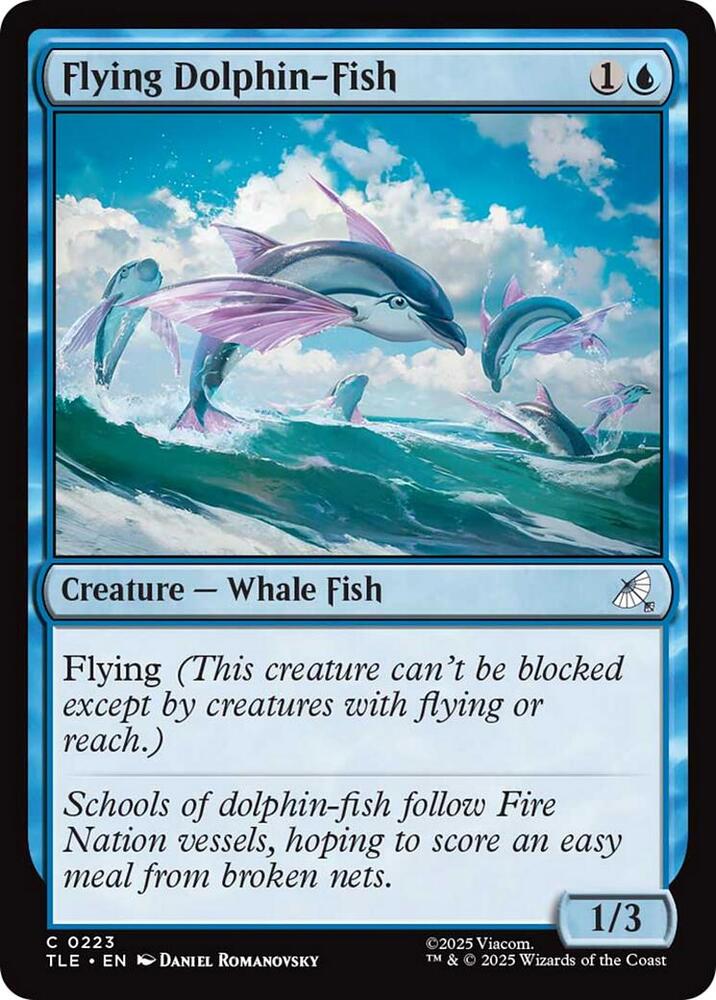 Flying Dolphin-Fish (223) [Avatar: The Last Airbender: Eternal-Legal]