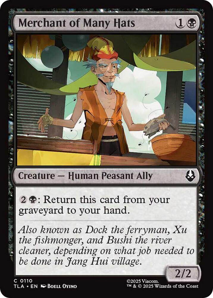 Merchant of Many Hats (110) [Avatar: The Last Airbender]