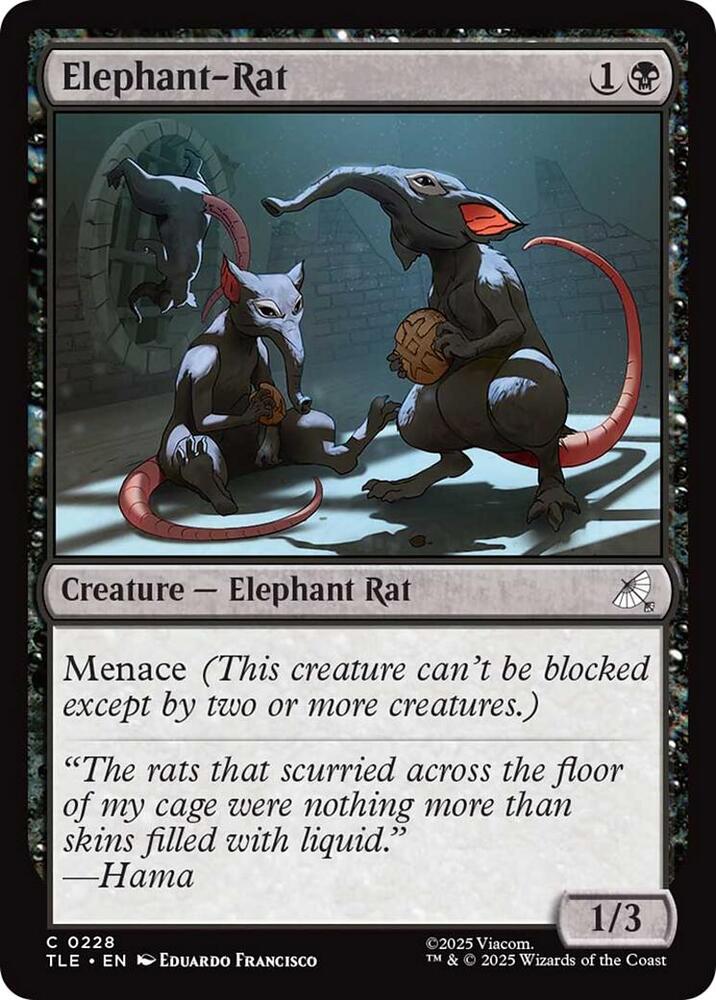Elephant-Rat (228) [Avatar: The Last Airbender: Eternal-Legal]