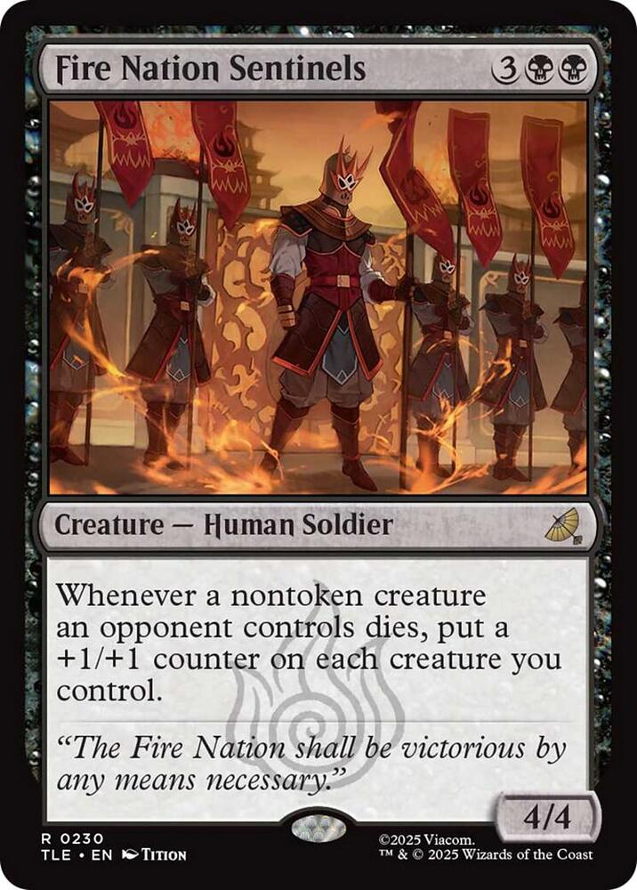 Fire Nation Sentinels (230) [Avatar: The Last Airbender: Eternal-Legal]