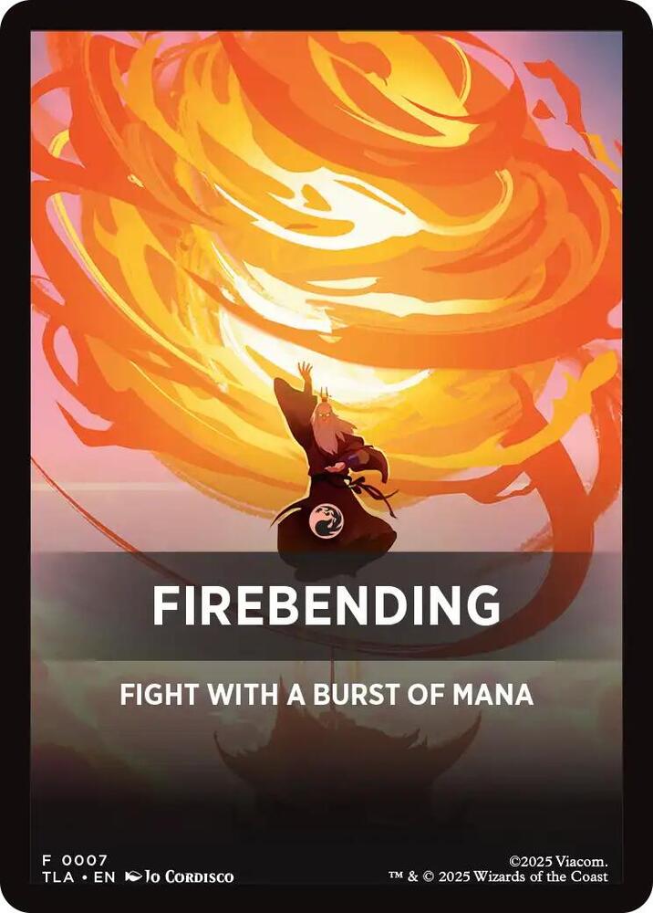 Firebending Theme Card (0007) [Avatar: The Last Airbender]