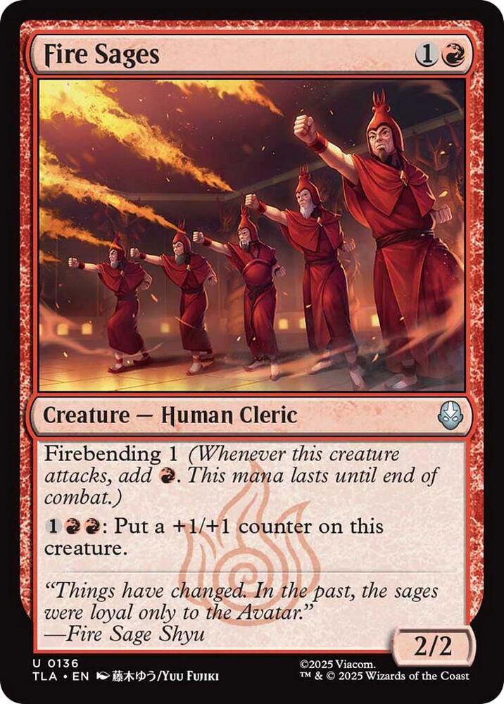 Fire Sages (136) [Avatar: The Last Airbender]