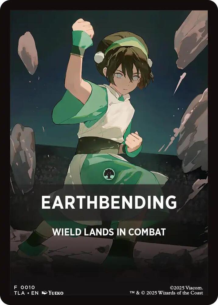 Earthbending Theme Card (0010) [Avatar: The Last Airbender]