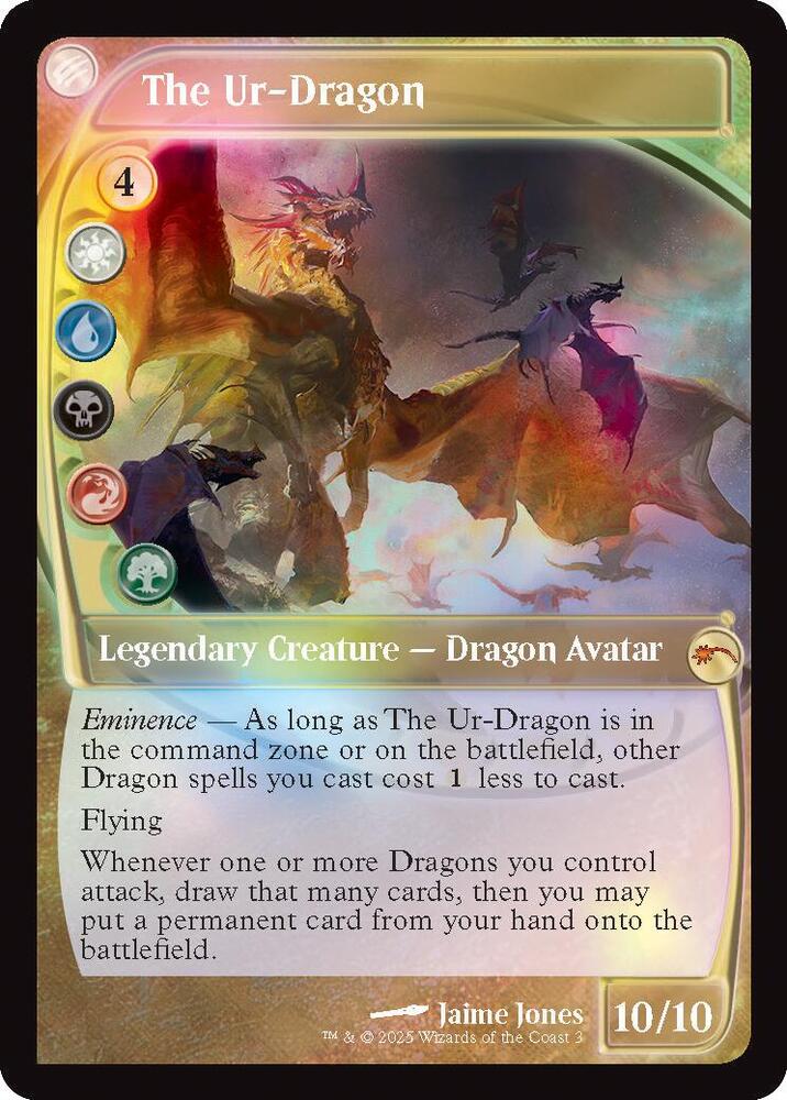 The Ur-Dragon (Future Sight) (3) [MagicFest Cards]