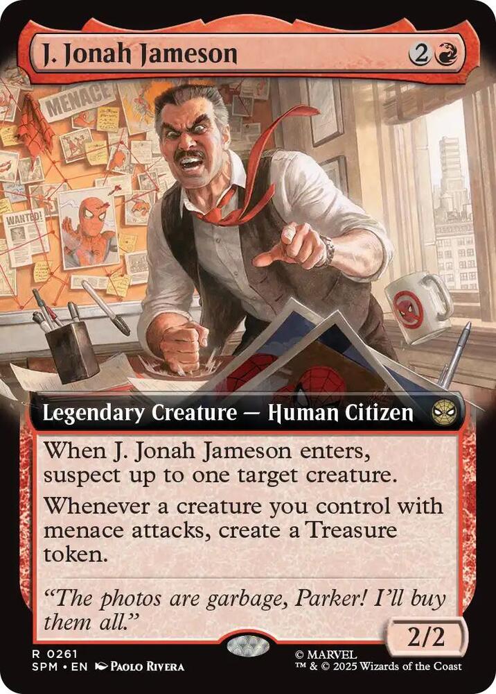 J. Jonah Jameson (Extended Art) (261) [Marvel's Spider-Man]