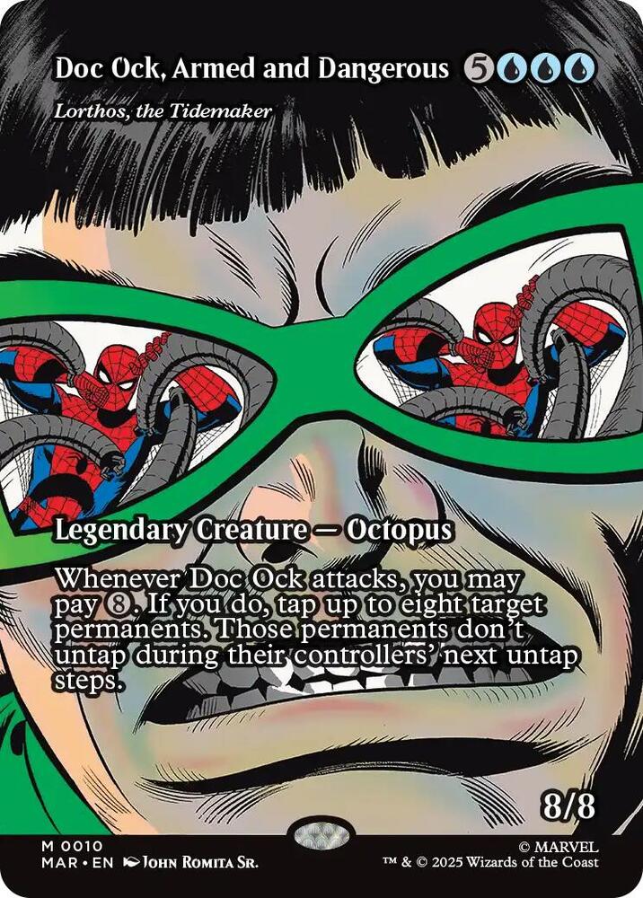 Doc Ock, Armed and Dangerous - Lorthos, the Tidemaker (Borderless) (10) [Marvel Universe Eternal-Legal]