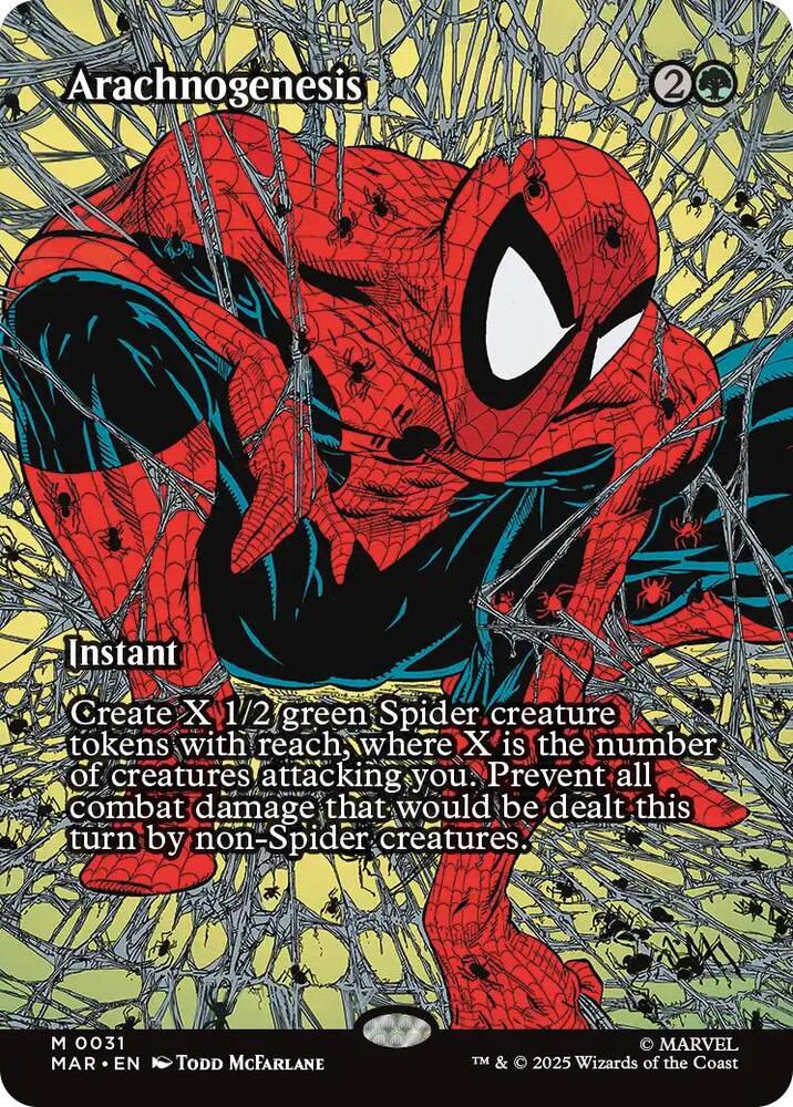 Arachnogenesis (Borderless) (31) [Marvel Universe Eternal-Legal]