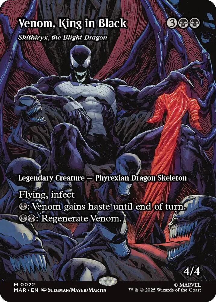 Venom, King in Black - Skithiryx, the Blight Dragon (Borderless) (22) [Marvel Universe Eternal-Legal]