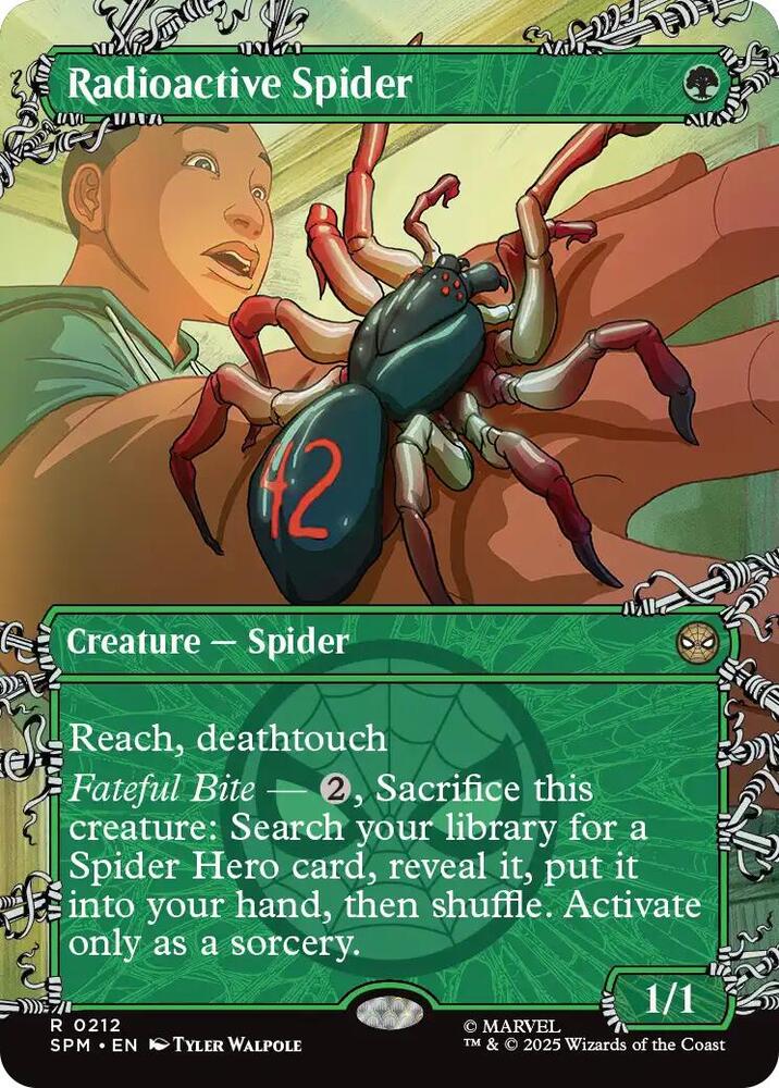 Radioactive Spider (Borderless) (212) [Marvel's Spider-Man]