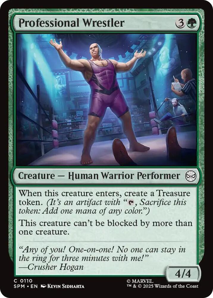 Professional Wrestler (110) [Marvel's Spider-Man]