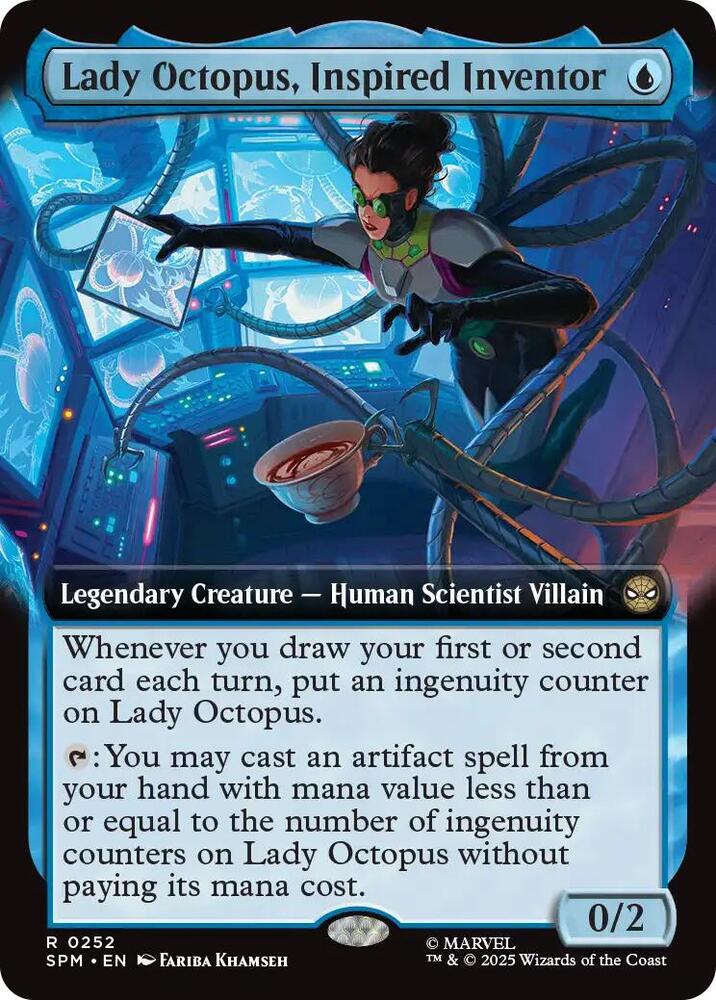 Lady Octopus, Inspired Inventor (Extended Art) (252) [Marvel's Spider-Man]