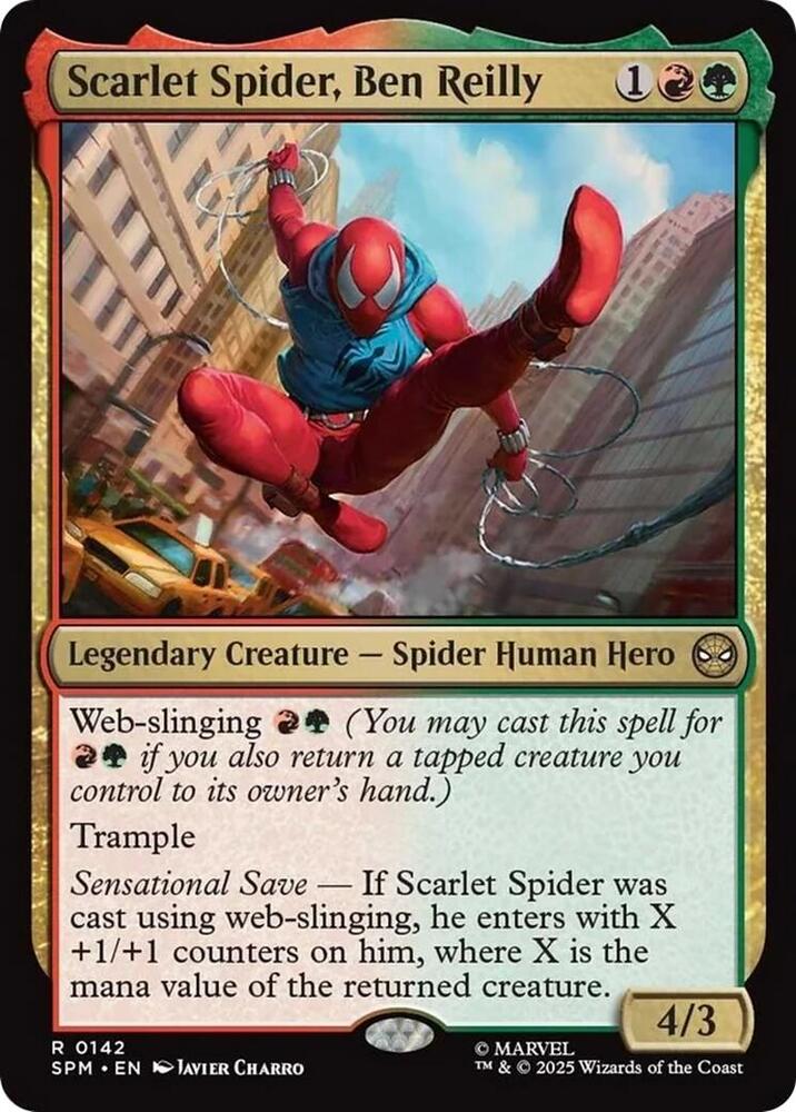 Scarlet Spider, Ben Reilly (142) [Marvel's Spider-Man]