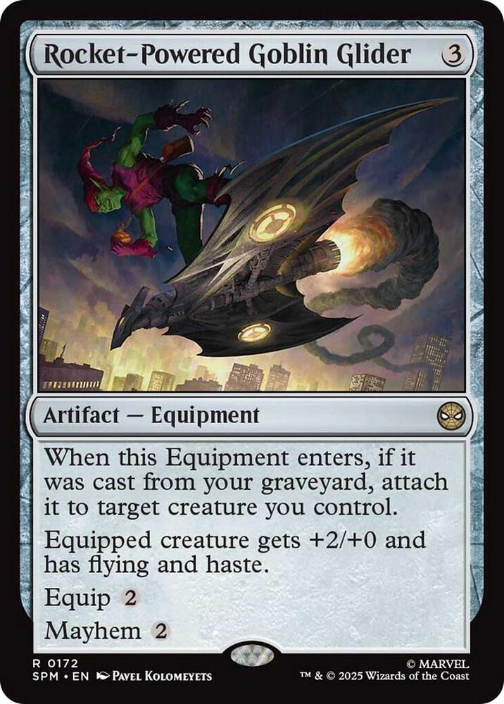 Rocket-Powered Goblin Glider (172) [Marvel's Spider-Man]