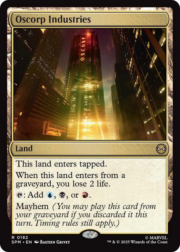 Oscorp Industries (182) [Marvel's Spider-Man]