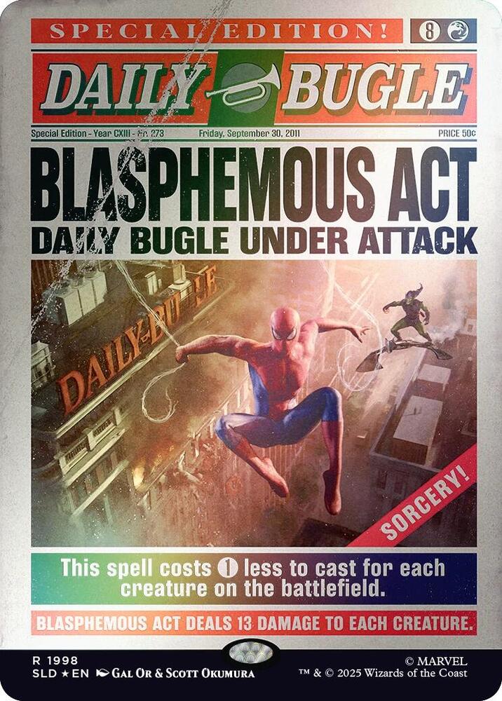 Blasphemous Act (1998) (Rainbow Foil) [Secret Lair Drop]