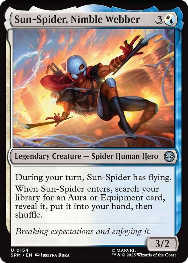 Sun-Spider, Nimble Webber (154) [Marvel's Spider-Man]