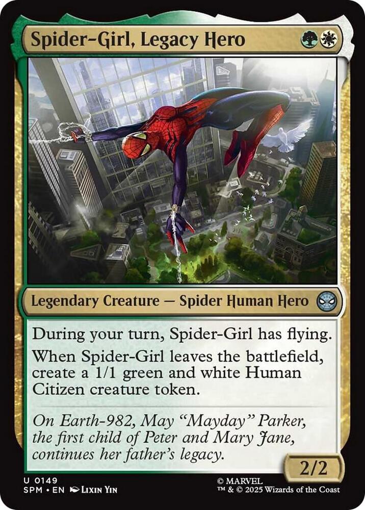 Spider-Girl, Legacy Hero (149) [Marvel's Spider-Man]