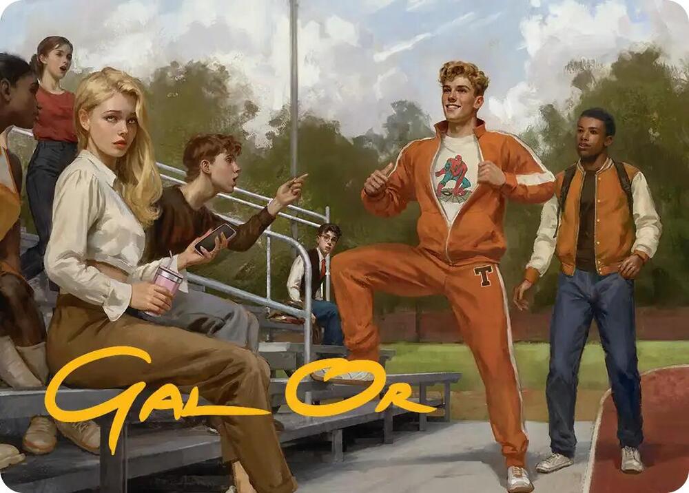 Flash Thompson, Spider-Fan Art Card (Gold-Stamped Signature) (1) [Marvel's Spider-Man Art Series]