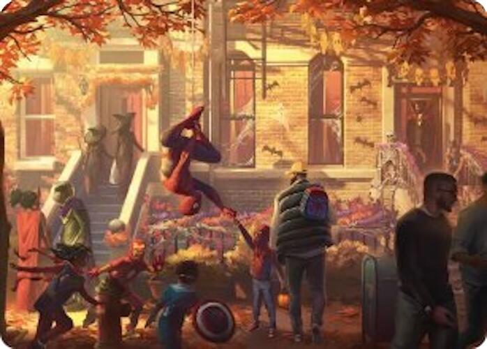 Friendly Neighborhood Art Card (2) [Marvel's Spider-Man Art Series]