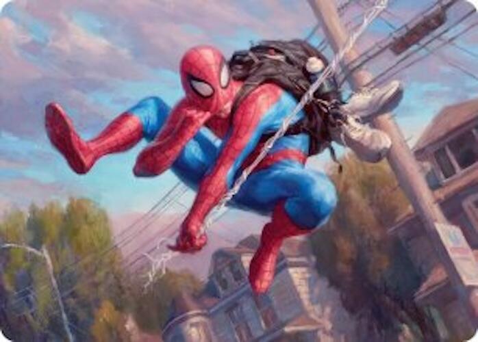 Spider-Man, Web-Slinger Art Card (4) [Marvel's Spider-Man Art Series]