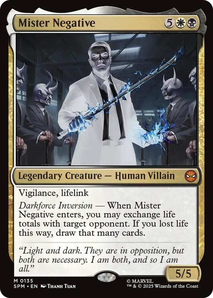Mister Negative (135) [Marvel's Spider-Man]