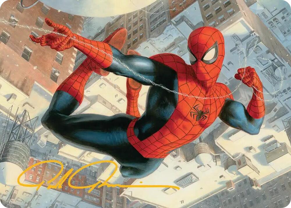 Spider-Man, Peter Parker Art Card (Gold-Stamped Signature) (53) [Marvel's Spider-Man Art Series]