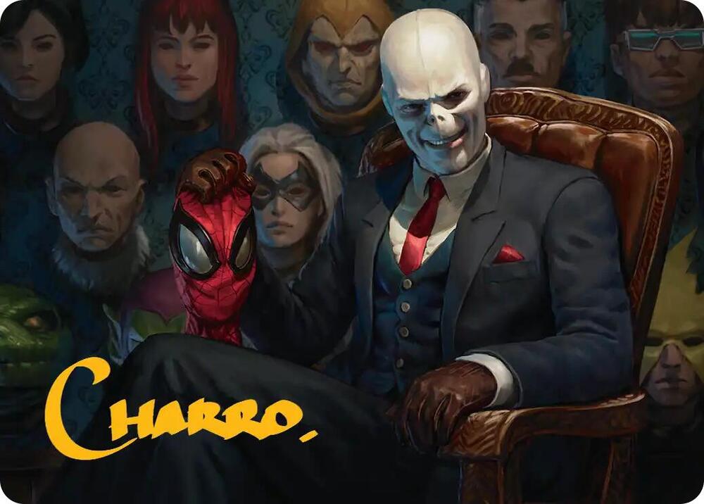 Chameleon, Master of Disguise Art Card (Gold-Stamped Signature) (5) [Marvel's Spider-Man Art Series]