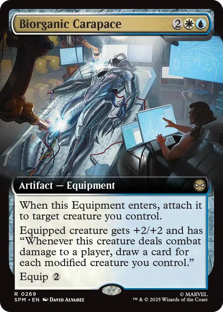 Biorganic Carapace (Extended Art) (269) [Marvel's Spider-Man]