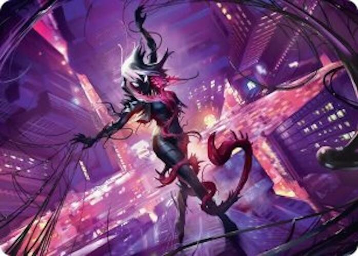 Gwenom, Remorseless Art Card (8) [Marvel's Spider-Man Art Series]