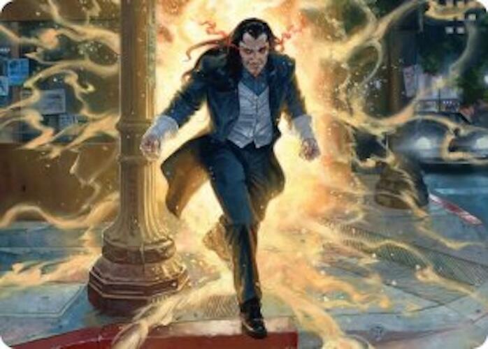 Morlun, Devourer of Spiders Art Card (9) [Marvel's Spider-Man Art Series]