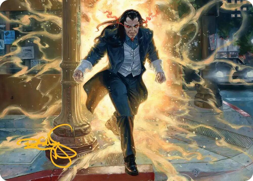 Morlun, Devourer of Spiders Art Card (Gold-Stamped Signature) (9) [Marvel's Spider-Man Art Series]