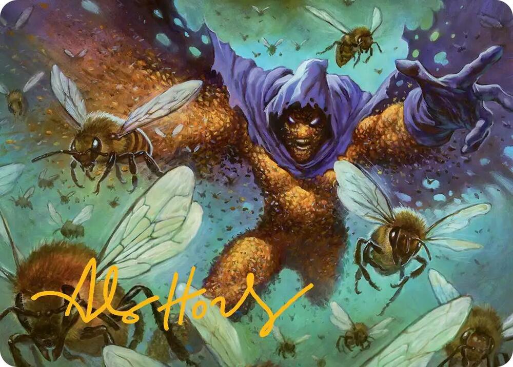 Swarm, Being of Bees Art Card (Gold-Stamped Signature) (11) [Marvel's Spider-Man Art Series]