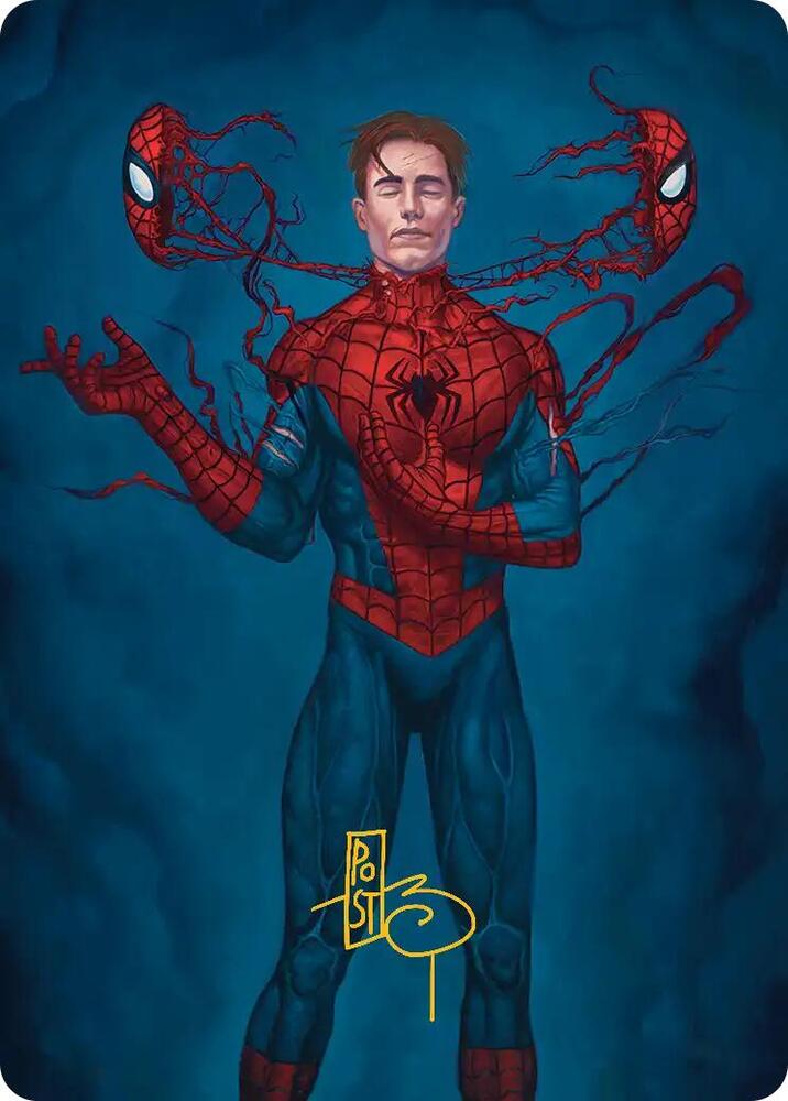 Secret Identity Art Card (Gold-Stamped Signature) (6) [Marvel's Spider-Man Art Series]