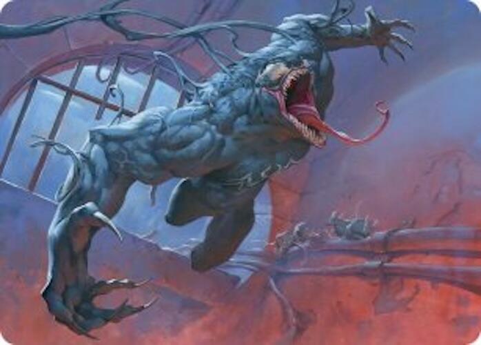 Venom, Evil Unleashed Art Card (12) [Marvel's Spider-Man Art Series]