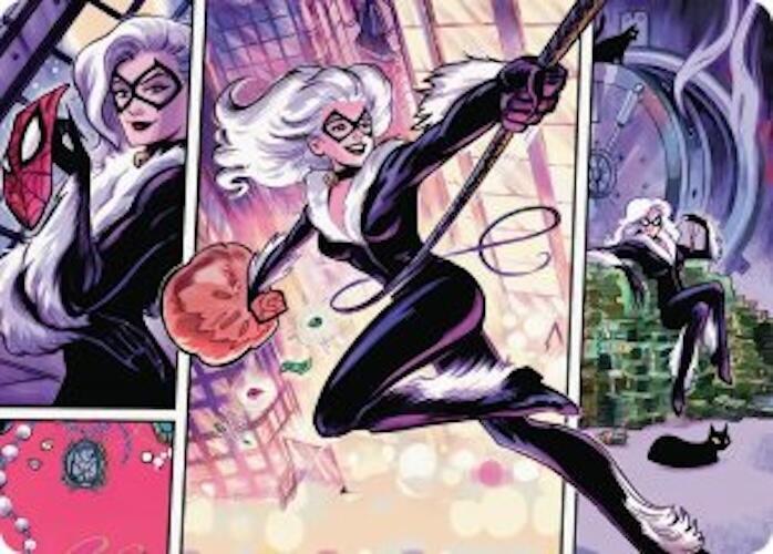 Black Cat, Cunning Thief Art Card (44) [Marvel's Spider-Man Art Series]